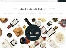 Tablet Screenshot of caviar.com