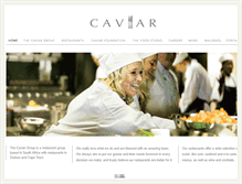 Tablet Screenshot of caviar.co.za